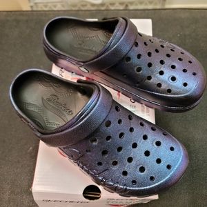 EUC Skechers Arch-Fit Foamies Sz 8 Pixie Dust